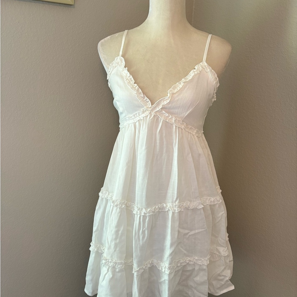 Gianni Bini White Mini Dress